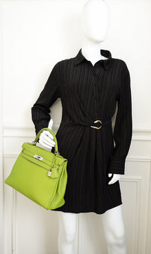 Hermes Vert Anis Retourne Kelly 32 Bag