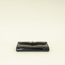 Hermes Noir Kelly To Go Shiny Alligator Wallet