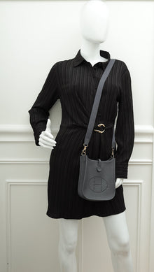 Hermes Gris Misty Evelyne TPM 16 Bag