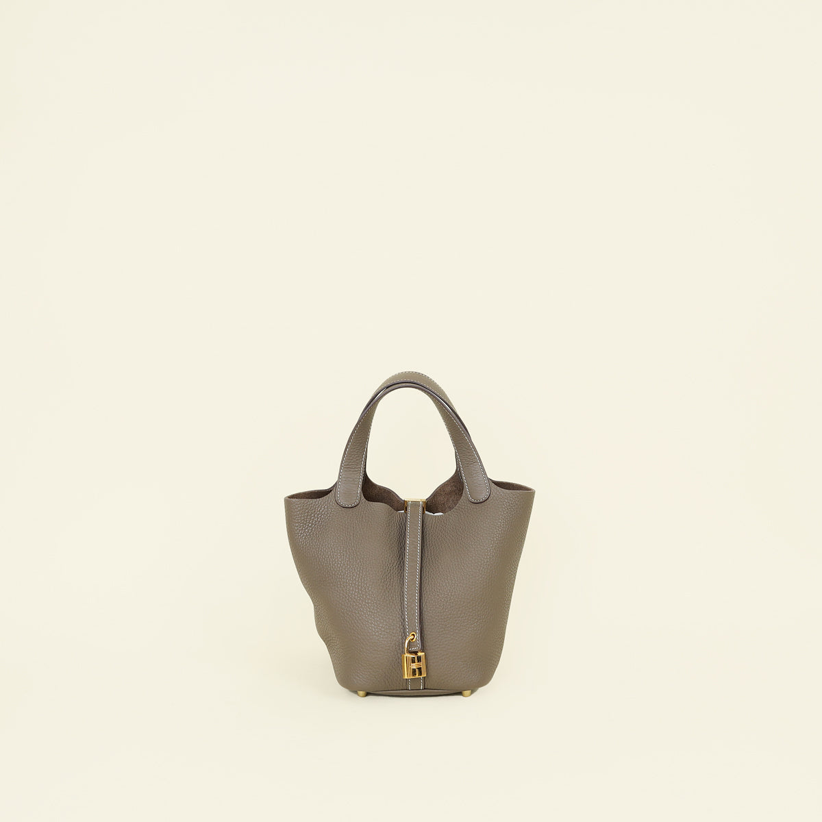 Hermes Etoupe Picotin Lock 18 Bag