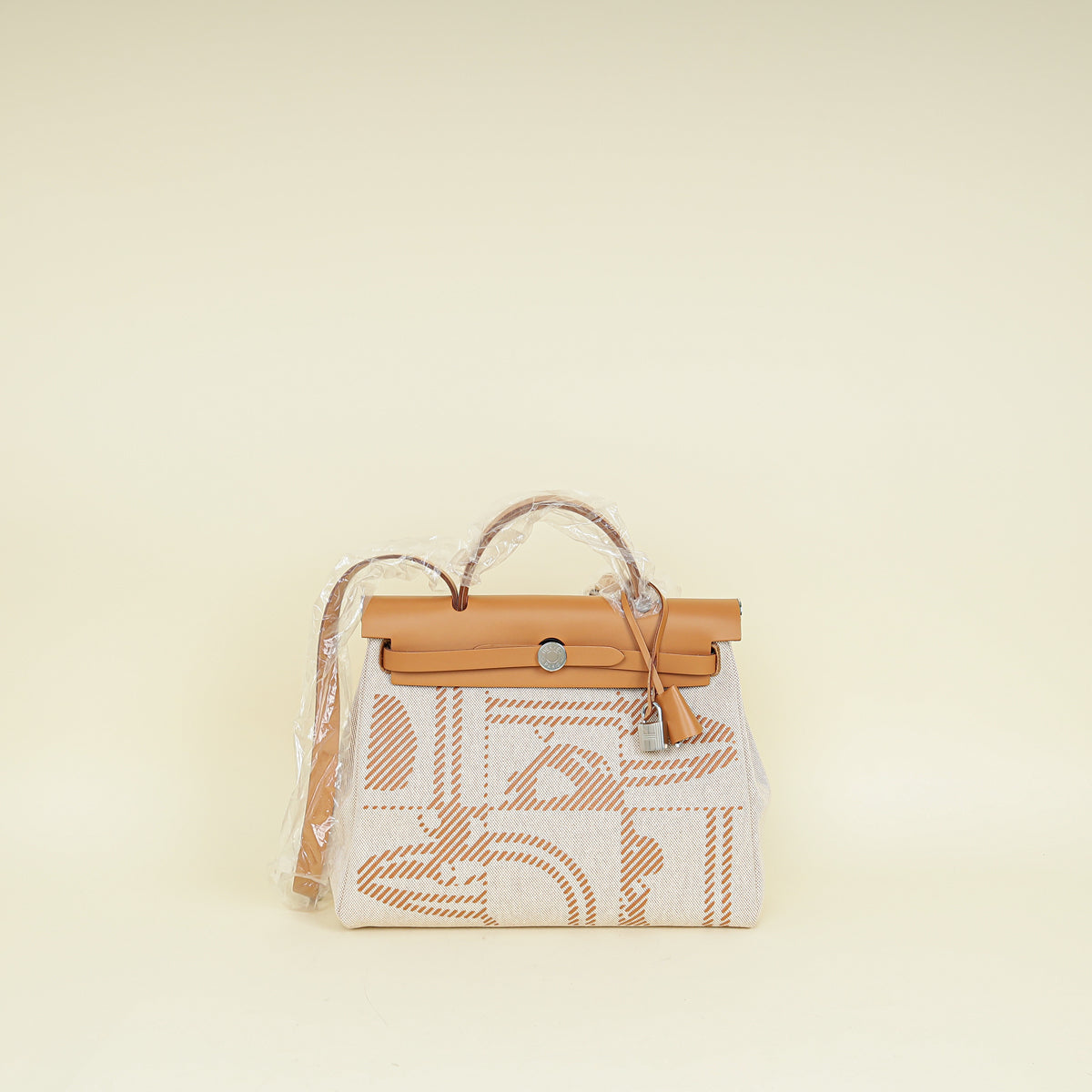 Hermes Tricolor Brides de Gala Desordre" Motif Herbag Zip 31 Bag