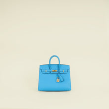 Hermes Bleu Frida Sellier Birkin 25 Bag