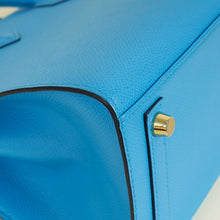 Hermes Bleu Frida Sellier Birkin 25 Bag