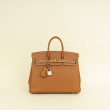 Hermes Gold Retourne Birkin 25 Bag