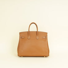 Hermes Gold Retourne Birkin 25 Bag