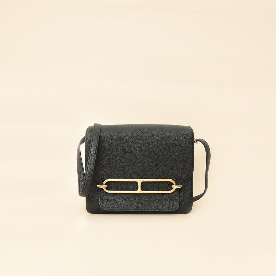 Hermes Noir Roulis 23 Bag