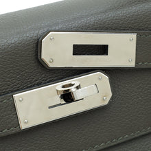 Hermes Vert De Gris Retourne Kelly 28 Bag W/ Twilly