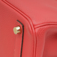 Hermes Rouge Pivoine Birkin 25 Bag