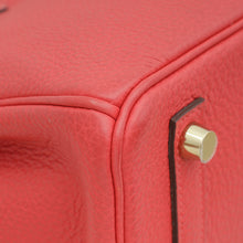 Hermes Rouge Pivoine Birkin 25 Bag