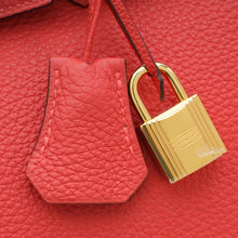 Hermes Rouge Pivoine Birkin 25 Bag