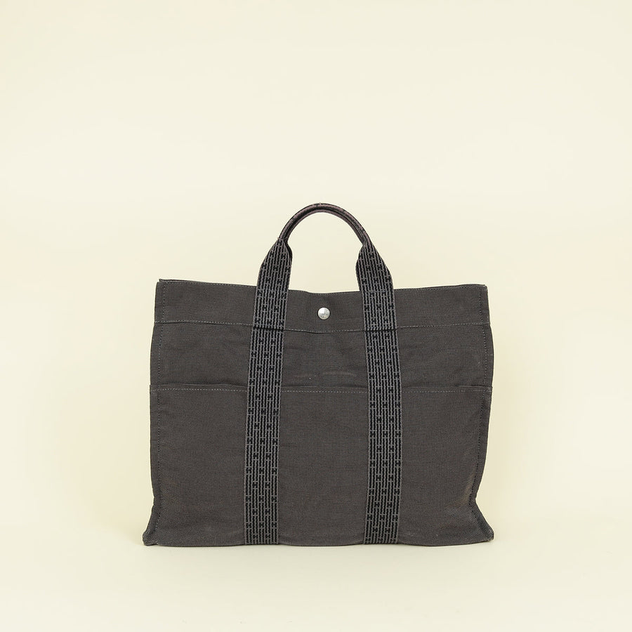 Hermes Bicolor Herline MM Tote Bag