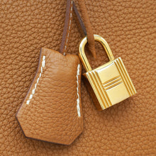 Hermes Gold Retourne Birkin 35 Bag