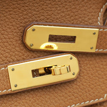 Hermes Gold Retourne Birkin 35 Bag