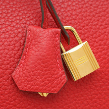 Hermes Geranium Retourne Birkin 35 Bag