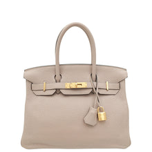 Hermes Glycine Retourne Birkin 30 Bag