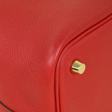 Hermes Rouge Piment Picotin Lock 18 Bag