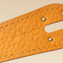 Hermes Orange Moutarde Verso Lindy 34 Bag