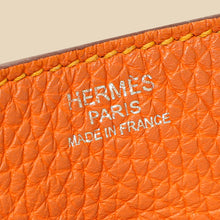 Hermes Orange Moutarde Verso Lindy 34 Bag