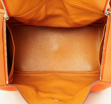 Hermes Orange Moutarde Verso Lindy 34 Bag