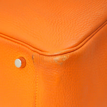 Hermes Orange Moutarde Verso Lindy 34 Bag