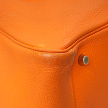Hermes Orange Moutarde Verso Lindy 34 Bag