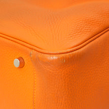 Hermes Orange Moutarde Verso Lindy 34 Bag