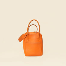 Hermes Orange Moutarde Verso Lindy 34 Bag