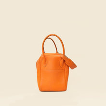 Hermes Orange Moutarde Verso Lindy 34 Bag