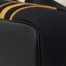 Hermes Noir Pursangle Tote Military Bag