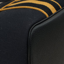 Hermes Noir Pursangle Tote Military Bag