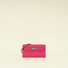 Hermes Rose Mexico Kelly To Go Chevre Mysore Wallet