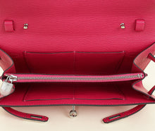 Hermes Rose Mexico Kelly To Go Chevre Mysore Wallet