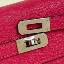 Hermes Rose Mexico Kelly To Go Chevre Mysore Wallet