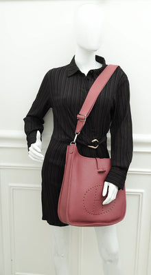 Hermes Bois de Rose Evelyne III GM Bag