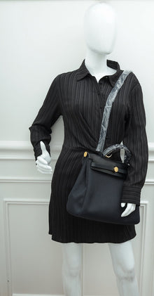 Hermes Noir Military Herbag Zip 31 PM Bag