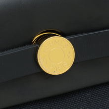 Hermes Noir Military Herbag Zip 31 PM Bag