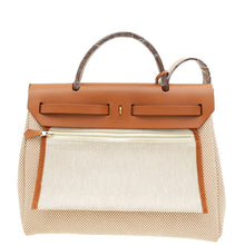 Hermes Bicolor Criss Viking Quadrille Retourne Herbag Zip 31 PM Bag