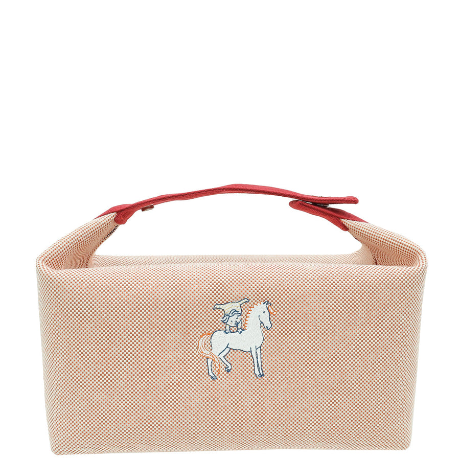 Hermes Terracotta Bride-a-Brac Cabriole Large Case