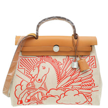 Hermes Bicolor Herbag Zip 31 PM  Pegase Pop Vache Hunter Bag
