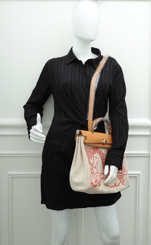 Hermes Bicolor Herbag Zip 31 PM  Pegase Pop Vache Hunter Bag