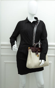 Hermes Bicolor Herbag Zip Retourne PM 31 Military Vache Hunter Bag