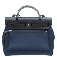 Hermes Bicolor Herbag 31 PM Toile Vache Hunter Bag