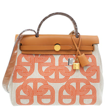 Hermes Multicolor Herbag Zip 31 Chaine D'Ancre Vache Hunter Bag