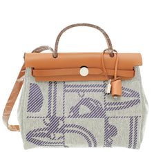 Hermes Multicolor "Brides de Gala Desordre" Motif  Herbag Zip 31 Bag