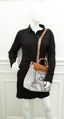 Hermes Multicolor "Brides de Gala Desordre" Motif  Herbag Zip 31 Bag