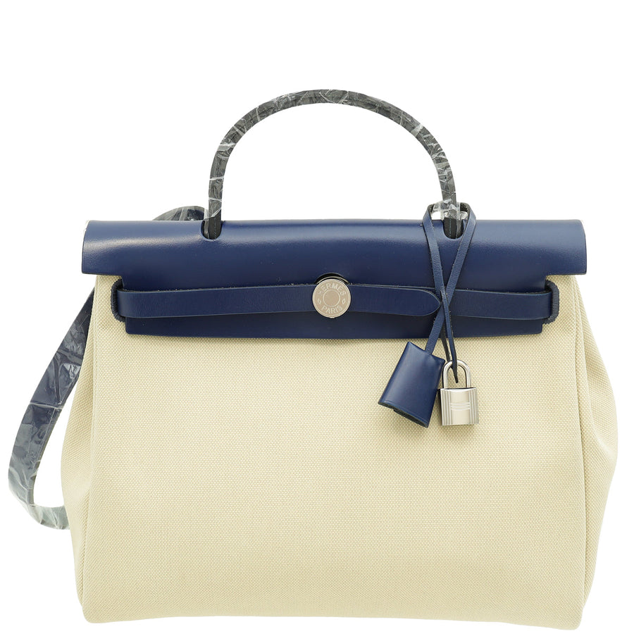 Hermes Bicolor Herbag Zip 31 PM Bag