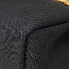 Hermes Noir Herbag Zip 31 Retourne Military Toile Bag