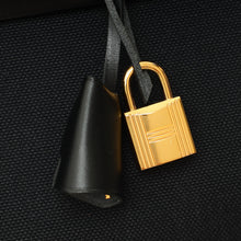 Hermes Noir Herbag Zip 31 Retourne Military Toile Bag