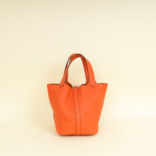 Hermes Orange Picotin Lock 18 Bag