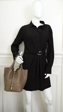 Hermes Etoupe Picotin Lock 22 Bag